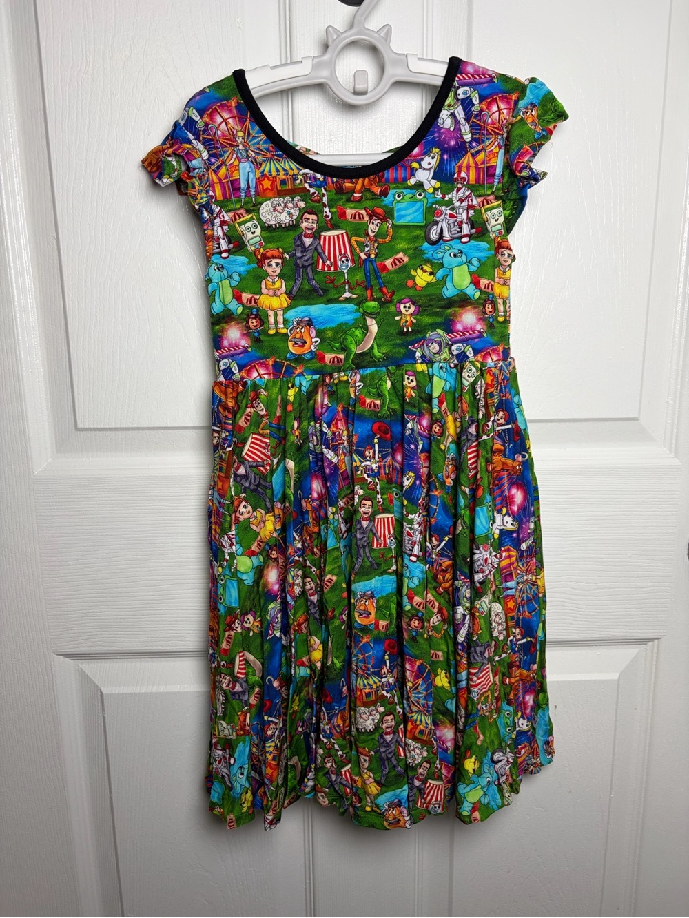 Bamboo Necessities Toy Story Bow Back Bamboo Twirl Dress 5/6 NWT
